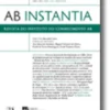 Revista do Instituto do conhecimento AB Instantia - Abril 2013, Ano I, n.º 1, Semestral