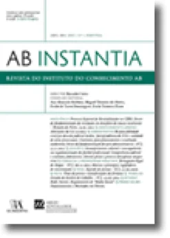 Revista do Instituto do conhecimento AB Instantia - Abril 2013, Ano I, n.º 1, Semestral