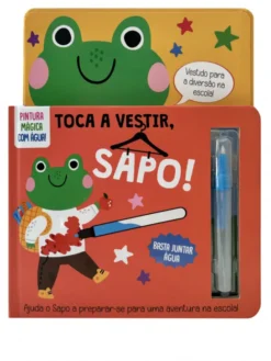 Toca a Vestir, Sapo! - Pintura Mágica com Água