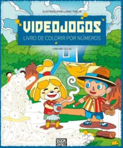 Videojogos - Livro de Colorir por Números